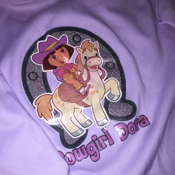 Nick Jr. Cowgirl Dora 2-piece set pajama 3T - Picture 2 of 5